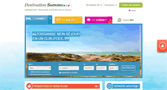 Desktop Screenshot of destination-somme.com